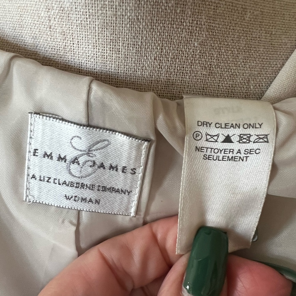 Beige, Single Breasted-Side Pockets-Long sleeves … - image 13